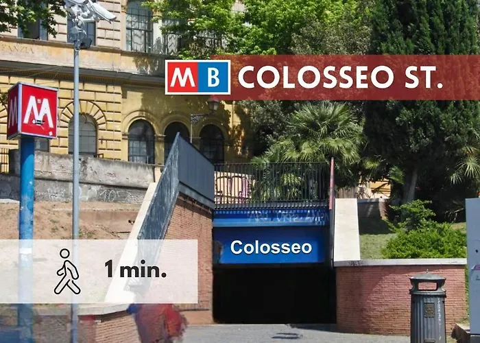 Historic Domus -100 Mt From The Colosseum And 1 Min Metro *